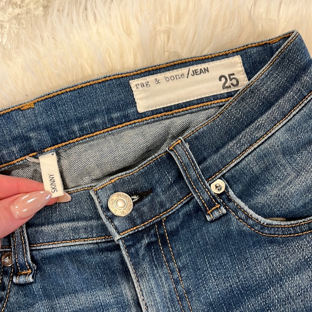 Rag&bone skinny jeans size 25